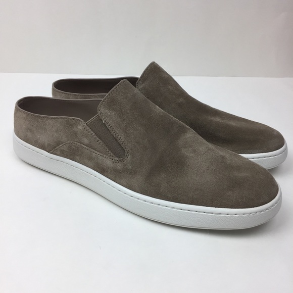 Vince Verrell Woodsmoke Suede Slip On Sneaker Sz 8 - Picture 4 of 8